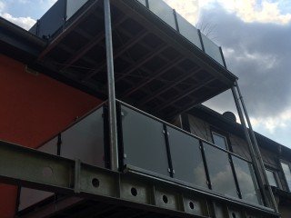 Balkone und Terassen aus Stahl